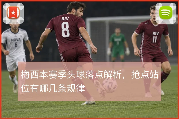 梅西本赛季头球落点解析，抢点站位有哪几条规律